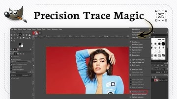 Een afbeelding overtrekken in GIMP (Clean Edges)