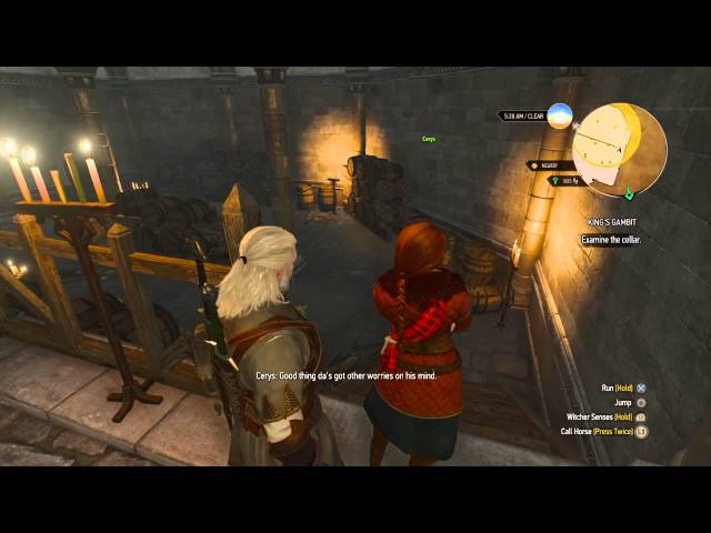 The Witcher 3: Wild Hunt King's Gambit - Cellar 