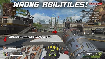 The GODLIEST glitch ever in Apex Legends?! (Legends w/ wrong abilities bug!)