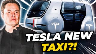 Elon Musk’s NEW Robo Taxi REVEALED?!