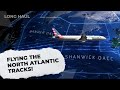 Flying the tracks how commercial airliners cross the north atlantic ocean