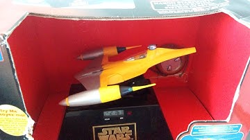STARWARS - NABOO STARFIGHTER - WAKE UP SYSTEM "ALARM CLOCK"