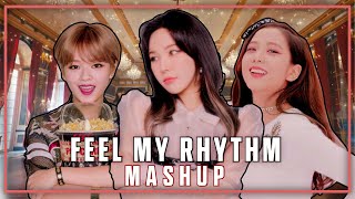 Red Velvet, BLACKPINK & TWICE - Feel My Rhythm, Ice Cream & Like OOH-AHH Mashup