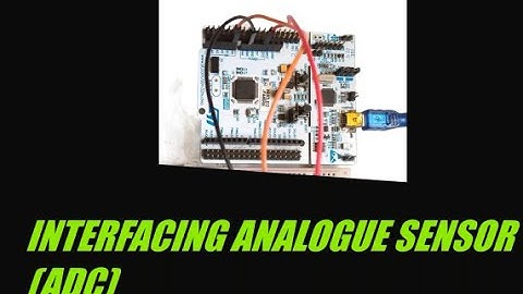READIG ANALOGUE USING  STM32 TUTORIAL