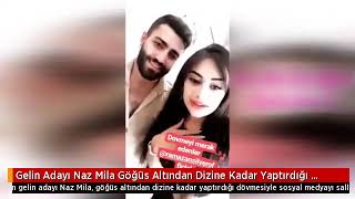 Gelin Adayı Naz Mila Göğüs Altından Dizine Kadar Yaptırdığı Dövmesiyle Sosyal Medyayı Salladı