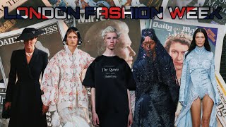 2022 London Fashion Week Breakdown (Queen Tribute and MORE)