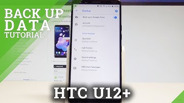 How to Enable Back Up Data on HTC U12+ - Turn On Google Backup |HardReset.Info