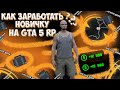 КАК ЗАРАБОТАТЬ НОВИЧКУ НА GTA 5 RP? ПОШАГОВАЯ ИНСТРУКЦИЯ! ЛУЧШИЙ СТАРТ НА ГТА 5 РП! PROMO:Ratking