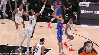 FlightReacts To THUNDER at SPURS | FULL GAME HIGHLIGHTS | February 29, 2024!