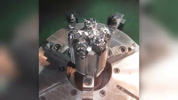 6in 513 PDC Drill Bit body machined