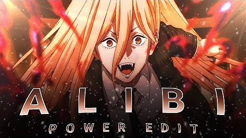 ALIBI "Power" - Chainsawman [ AMV / EDIT ] 4K