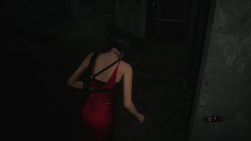 Resident Evil 2 - Sewers Leon A: Ada Wong: EMF Visualizer Hack Doors & Activate Lift Puzzle (2019)