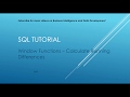 Window Functions - Calculate Running Differences