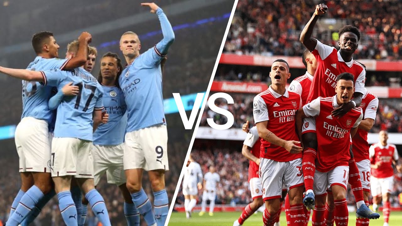 Man City And Arsenals Best Goals This Season Youtube