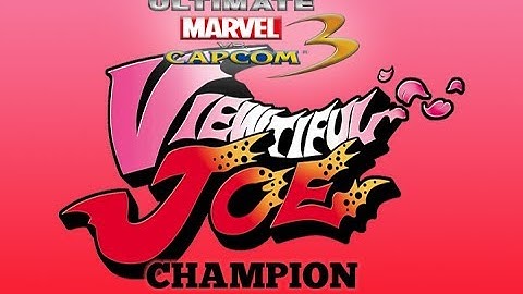 ULTIMATE MARVEL VS. CAPCOM 3 --Viewtiful Joe -- Playstation 4 Playthrough