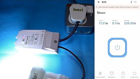 Sonoff PWR R2 Power Measurement Smart Switch Installation Guide and Pairing with eWeLink App