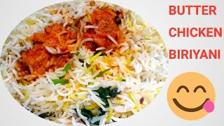 butter chicken dum biryani recipe by zeeshziya vlogs