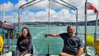 Sailing Wellington to Lyttelton aboard Lively Lady