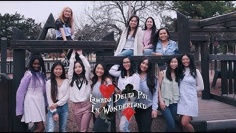 RUSH LAMBDA DELTA PSI | SPRING 2019: LDPsi In Wonderland