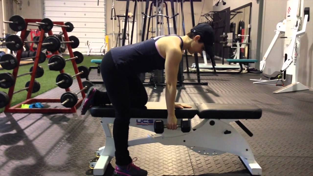 How To Do One-arm Dumbbell Rows - YouTube
