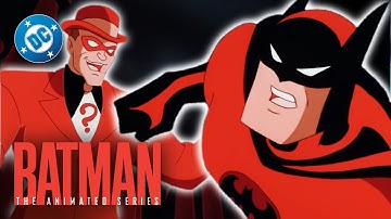 Batman: The Animated Series - Riddler in a VR NIGHTMARE! 👾 | Super Scenes | DC