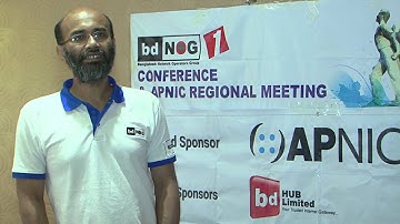 Sumon Ahmed Sabir, Chairman, bdNOG Board of Trustee