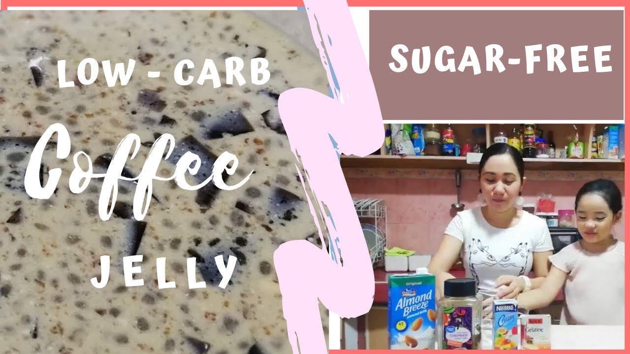 LOW CARB COFFEE JELLY RECIPE SUGAR FREE COFFEE JELLY \ KETO