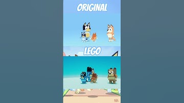 Thumbnail of Bingo Theme Song but in LEGO (Side by Side) #bluey #lego #bingo