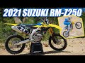 2021 SUZUKI RM-Z 250 FIRST RIDE ⚡ EVERYTHING YOU NEED TO KNOW!!