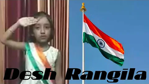 Desh Rangila | Dance Cover by Krishti Basak | Independence Day Special