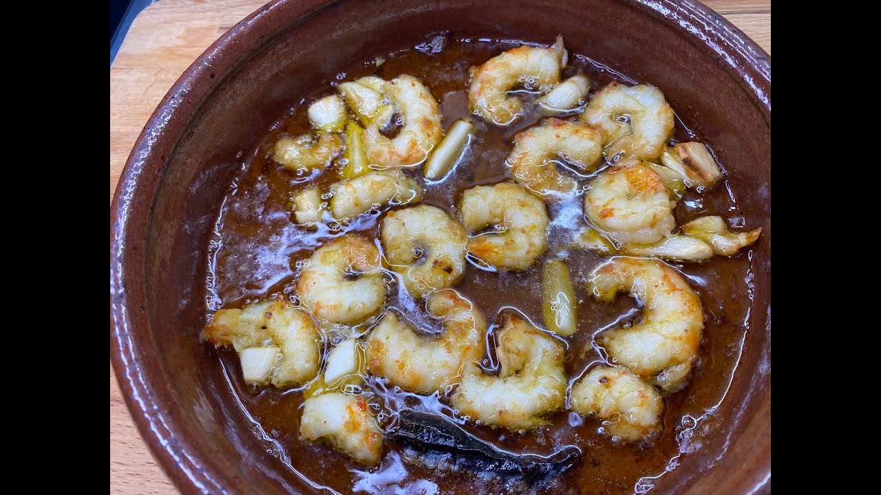 Rezept für gebratene Knoblauch Shrimps ( Gambas al Ajillo)