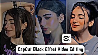 TikTok New Trending HDR Black Effect Video Editing in Capcut || Capcut Black Effect Tutorial screenshot 2