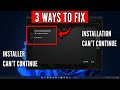 3 Ways to Fix NVIDIA Driver "Installation can't continue" Error (Win 11/10)