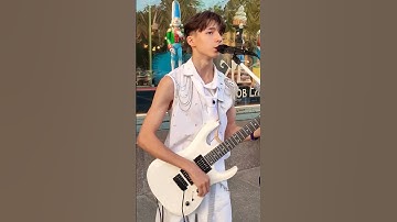 Thumbnail of ПИТЕР!💖💖💖 КИНО - ВОСЬМИКЛАССНИЦА!🔥 ДАВИД 🎤🎸 И СОФИЯ НА НЕВСКОМ!🎉🤩🎈 #music #song #top #cover #guitar