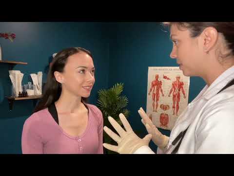 ASMR FULL BODY Relaxing Checkup Detailed Neuro Exam Soft Spoken Medical RP Real Person 