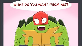 “What do you want from me” || ROTTMNT Comic Dub ||