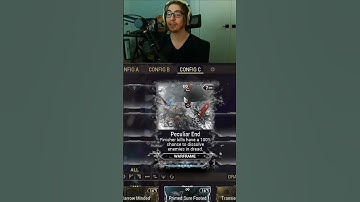 New Peculiar End Mod In Warframe!