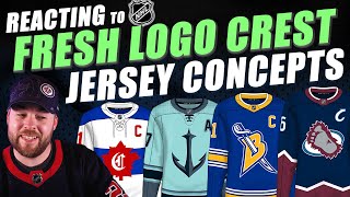 NHL &quot;Fresh Crest&quot; Jersey Concepts!