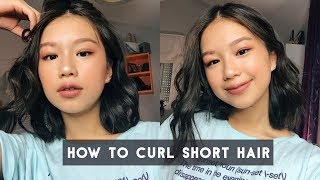 HOW TO CURL SHORT HAIR | Effortless Curls