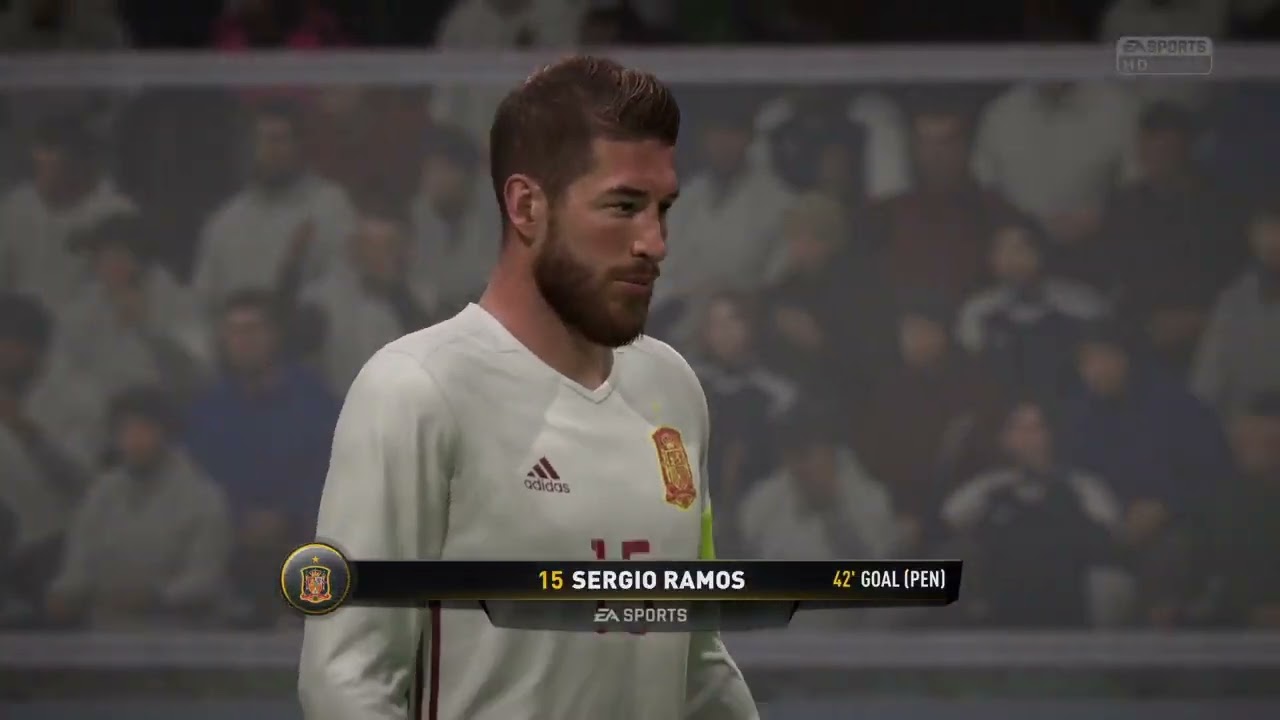 Xbox One FIFA 18 Full Game Friday morning International friendly football game  Scotland vs. Spain