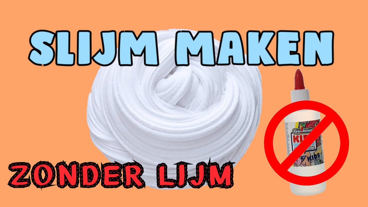 SLIJM MAKEN ZONDER LIJM!? - GianxChannel - YouTube