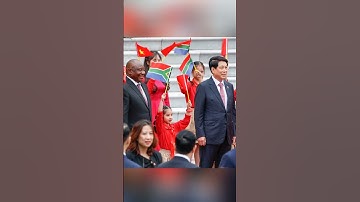 Chủ Tịch Nước LƯƠNG CƯỜNG Chủ Trì Lễ Đón Tổng Thống Nam Phi Matamela Cyril Ramaphosa