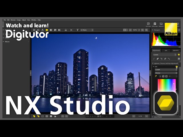 NX Studio #4 Image Adjustment Using the LCH Tool | Digitutor class=