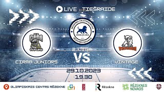 29.10.2023 - RV/RNHL - CIRMA JUNIORS - VINTAGE