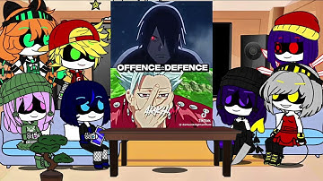 Murder drones react to Ban | seven deadly sins | cyn | FPE | Gacha life