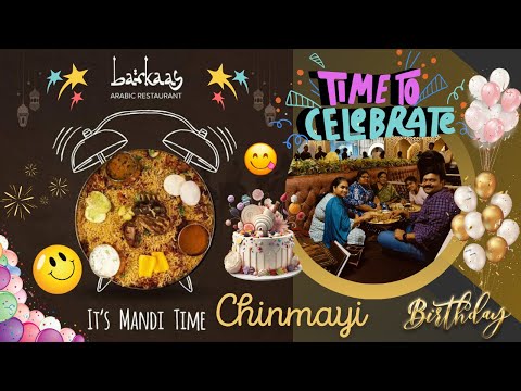 Chinmayi Birthday Celebration #lakshmiprasanna #birthday #mandi #barkaas #kukatpally #food #viral