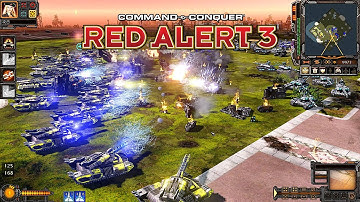 Red Alert 3 Corona MOD Celestial Empire Gameplay in Tanks Warfare!