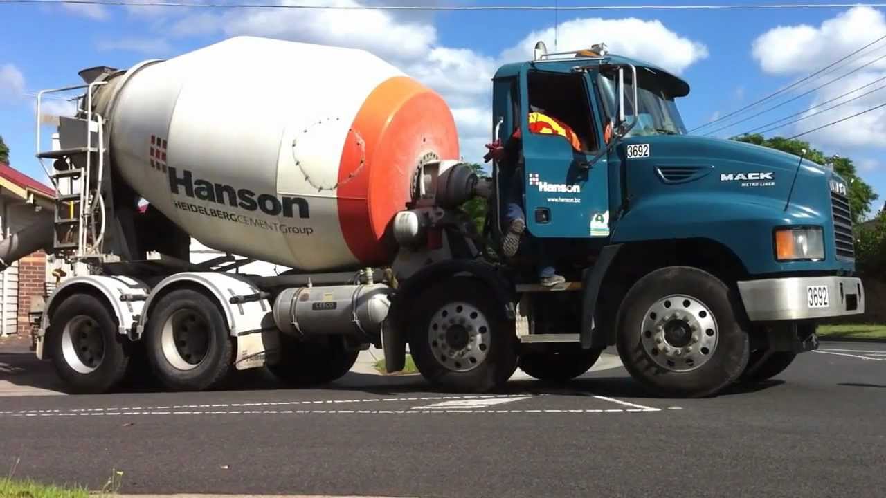 Cement mixer 1 YouTube