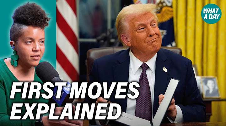 Trump's First Day Executive Orders Explained: Everything You Actually Need to Know