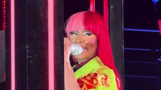 Nicki Minaj performs Red Ruby Da Sleeze on The Pink Friday 2 Tour in New York, NY on 3/30/24. Resimi
